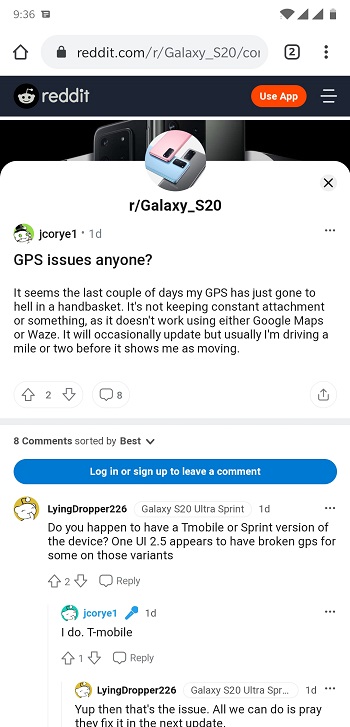 gps issue jcorye
